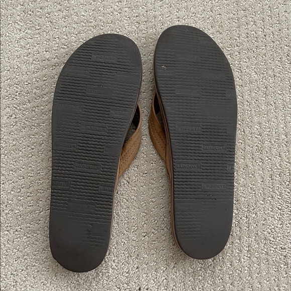 Rainbow Tan Women's Flip Flops - Picture 2 of 7